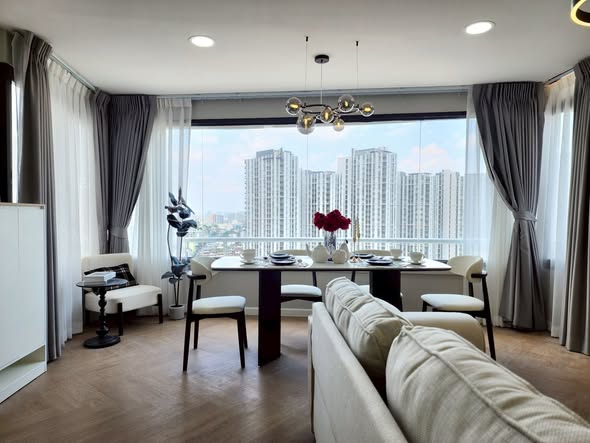 bedroom and living room of Sub Kaew Tower