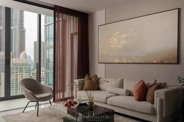 living room of Supalai Icon Sathon