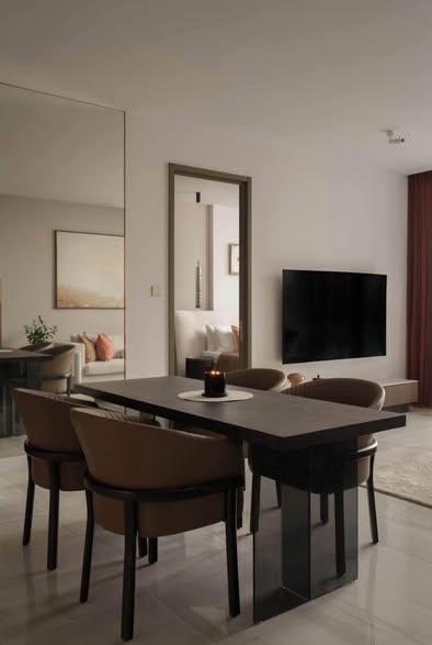 living room and room interior of Supalai Icon Sathon