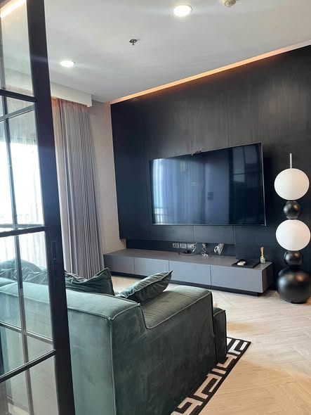 living room of Supalai Loft Talat Phlu Station