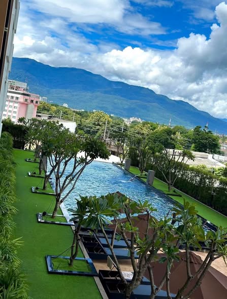 pool of Supalai Monte at Viang Chiangmai