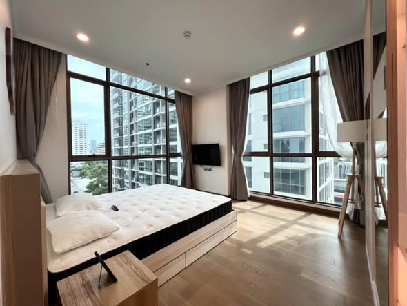 bedroom of Supalai Oriental Sukhumvit 39