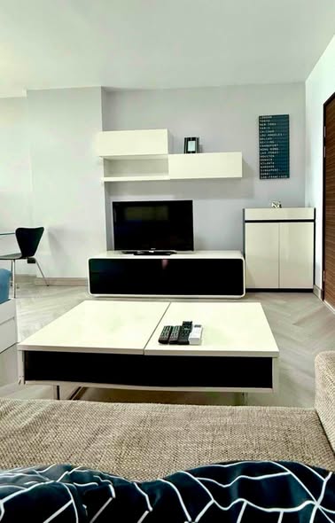 bedroom and living room of Supalai Park Asok-Ratchada