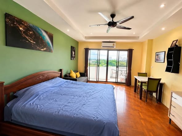bedroom of Supanich condo