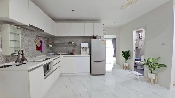 kitchen of SYM Vipha Ladphrao Condominium