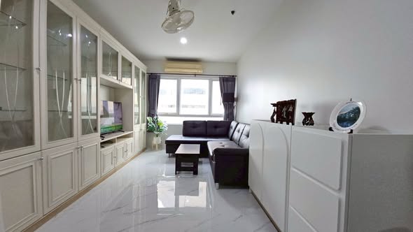 living room of SYM Vipha Ladphrao Condominium