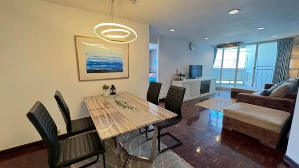 living room and room interior of Tai Ping Towers