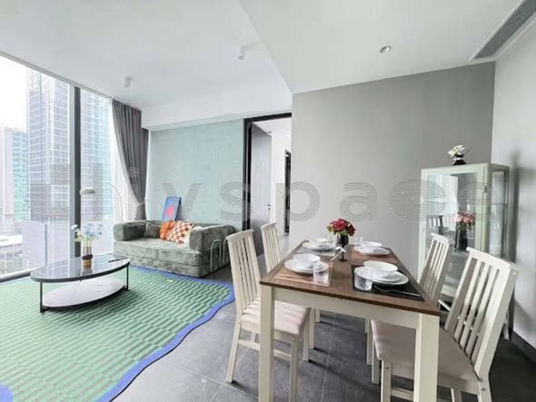 living room of Tait Sathorn 12