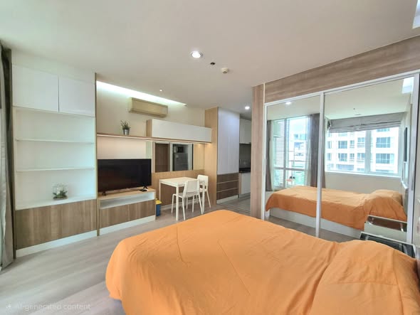 bedroom of TC-Green Condominium