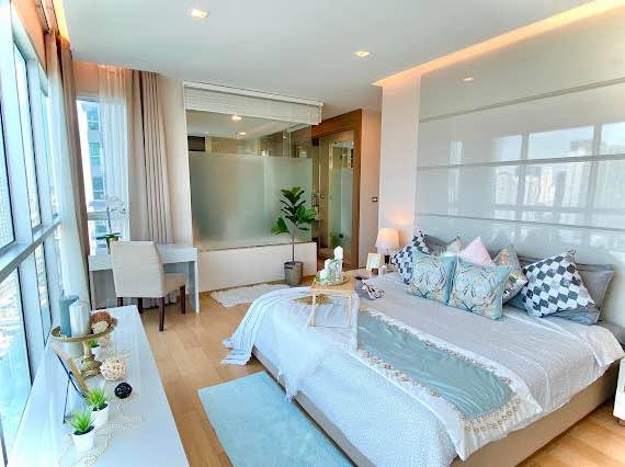 bedroom of The Address Asoke