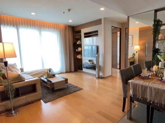 living room and room interior of The Address Asoke