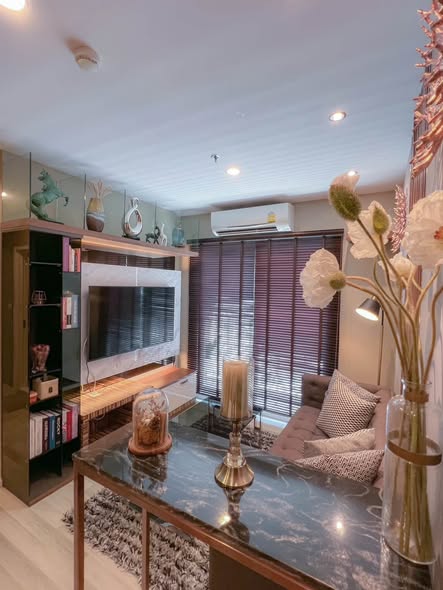 bedroom and living room and bathroom of The Address Sathorn