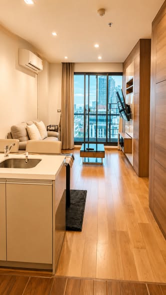 living room and room interior of The Address Sathorn