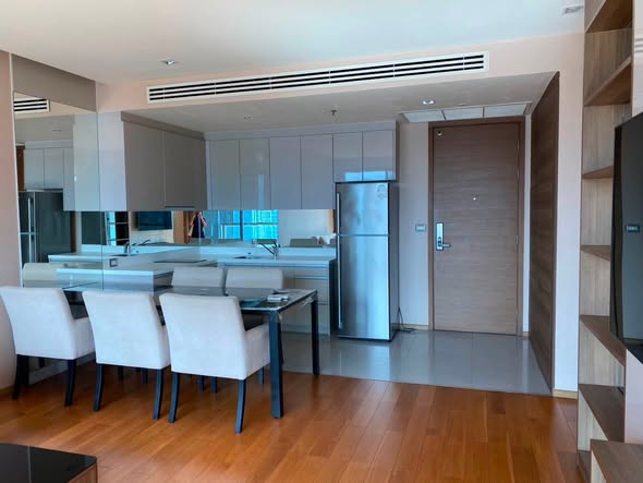 room interior and kitchen of The Address Sathorn