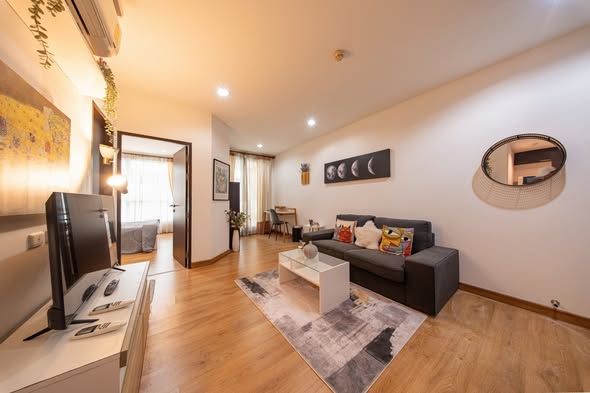 living room of The Address Sukhumvit 42