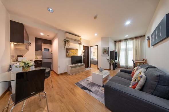 living room of The Address Sukhumvit 42