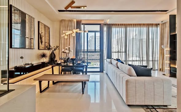 living room of The Bangkok Thonglor