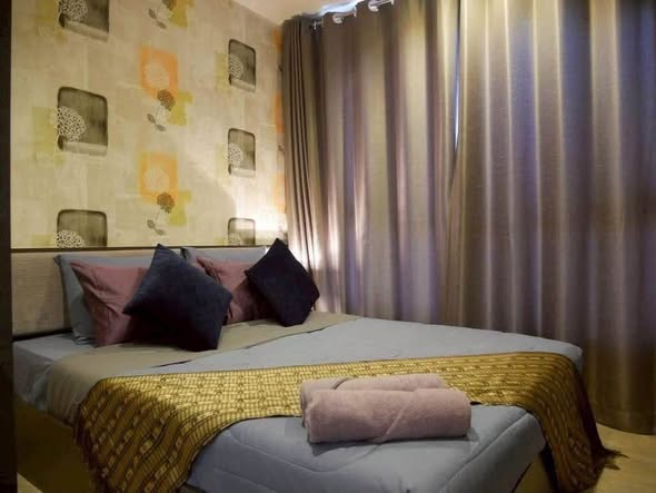 bedroom of THE BASE Central Pattaya