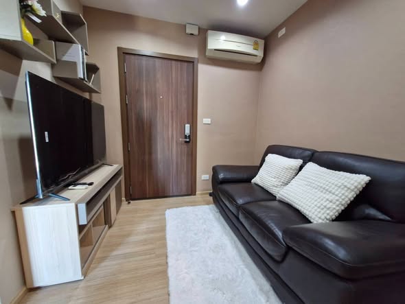 living room and bedroom of THE BASE Chaengwattana