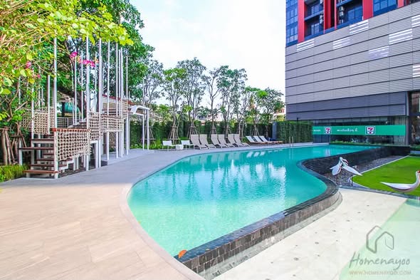 pool of THE BASE Garden Rama 9
