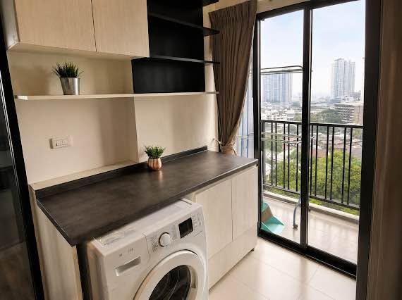 bedroom of THE BASE Park West – Sukhumvit 77