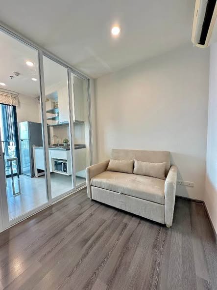 living room and room interior of THE BASE Park West – Sukhumvit 77