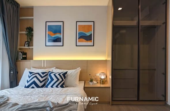 bedroom of THE BASE Phetchaburi-Thonglor เดอะ เบส เพชรบุรี – ทองหล่อ