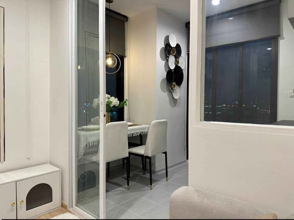 living room and room interior of THE BASE Rama 9-Ramkhamhaeng