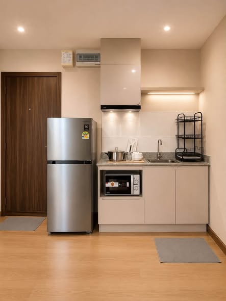 kitchen of THE BASE Sukhumvit 77