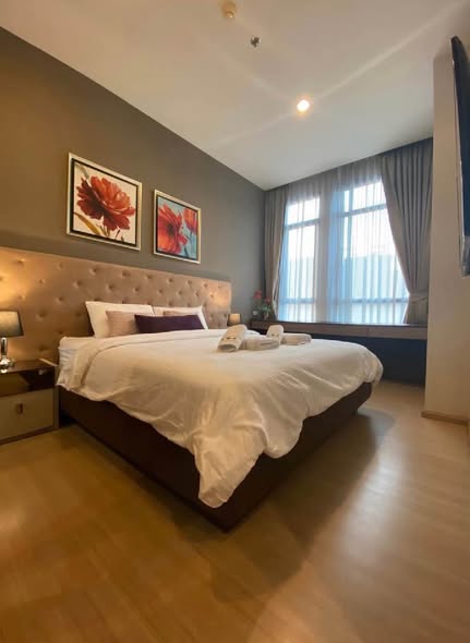 bedroom of The Capital Condo Ekkamai-Thong Lo