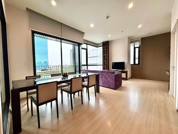living room of The Capital Condo Ekkamai-Thong Lo