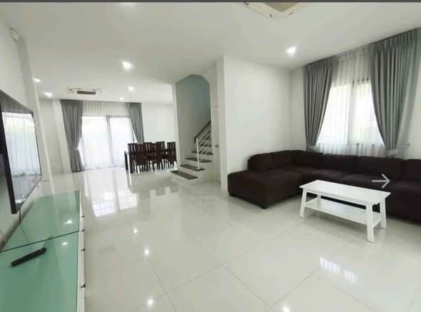 living room and bedroom of The City Bangna KM.7