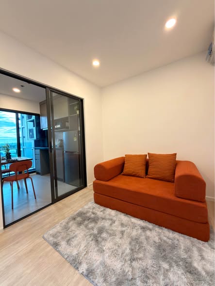 living room and room interior of The Clev Riverline Chaophraya – Wong Sawang