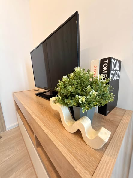living room and room interior and bathroom of The Clev Riverline Chaophraya – Wong Sawang