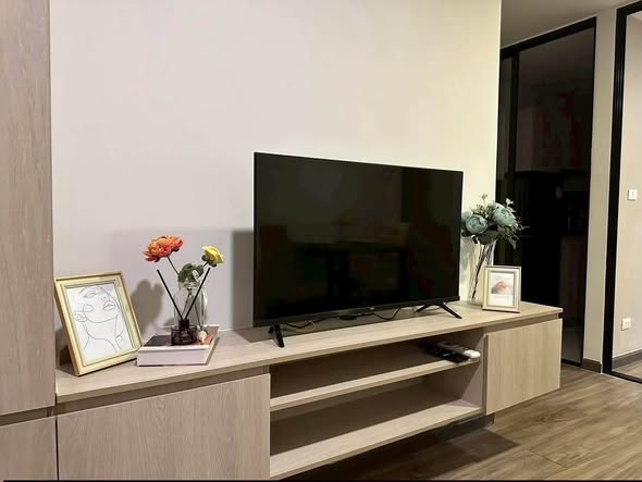 living room and room interior of The Collect Ratchada 32
