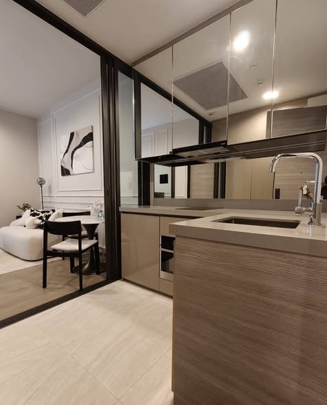 bedroom and bathroom of The Crest Park Residences