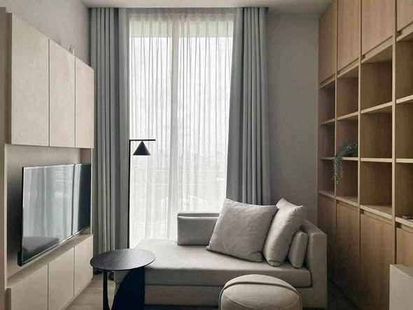 bedroom and living room and room interior of The Crest Park Residences
