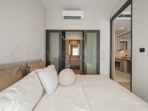 bedroom and room interior of The Crest Park Residences