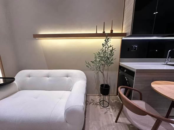 living room of The Crest Park Residences