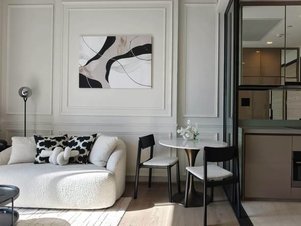 living room of The Crest Park Residences