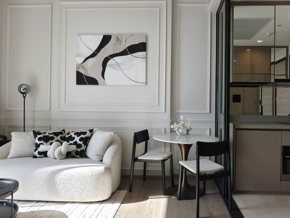 living room of The Crest Park Residences