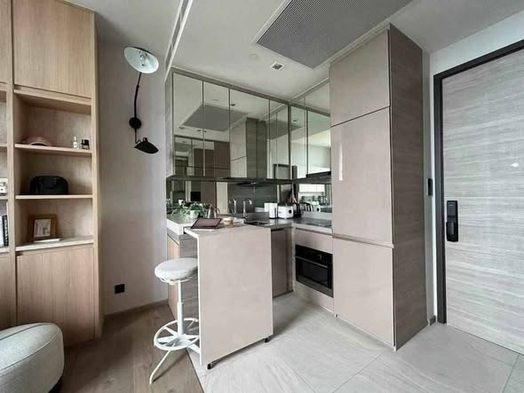 room interior and kitchen of The Crest Park Residences