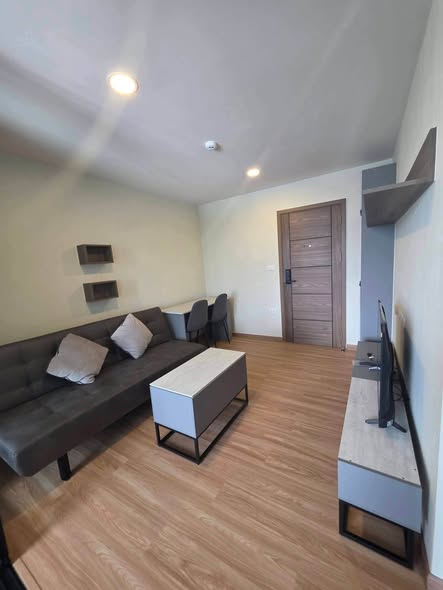 living room and room interior of The Cube Loft Srinakarin