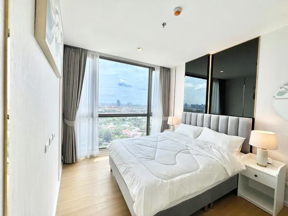 bedroom of The Cuvee Tiwanon