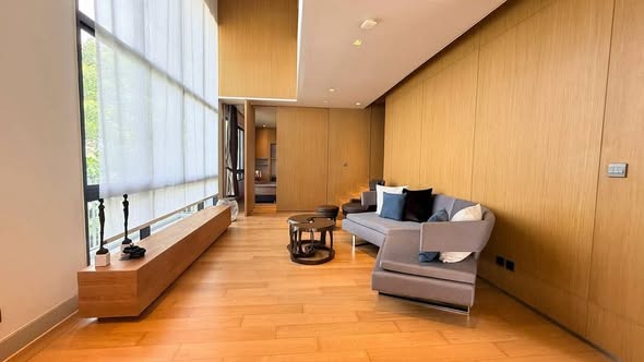 living room and room interior of The Eight Chatuchak Ratchada Private Luxury Home