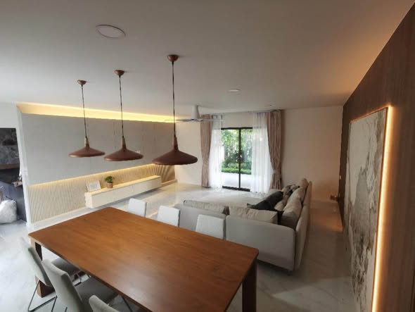 living room and room interior of The Eight Chatuchak Ratchada Private Luxury Home