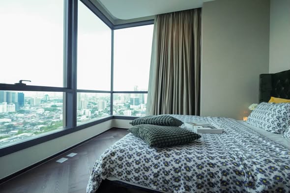 bedroom of THE ESSE Sukhumvit 36