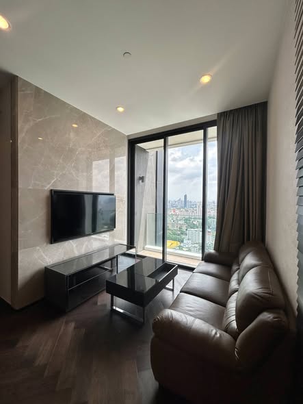 living room and bedroom and room interior of THE ESSE Sukhumvit 36