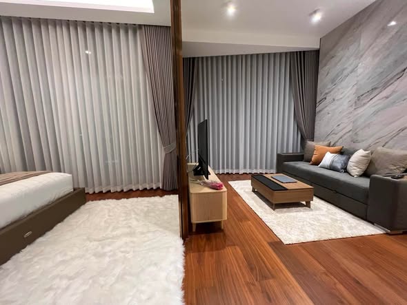 bedroom and living room and room interior of The Estelle Phrom Phong