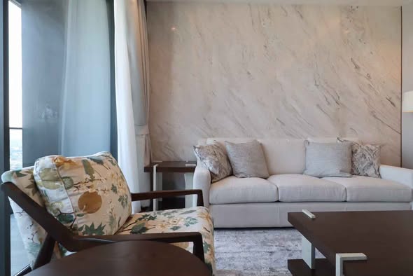 living room of The Estelle Phrom Phong